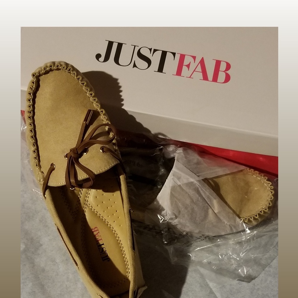 Brand New in Box Just Fab Moccasins